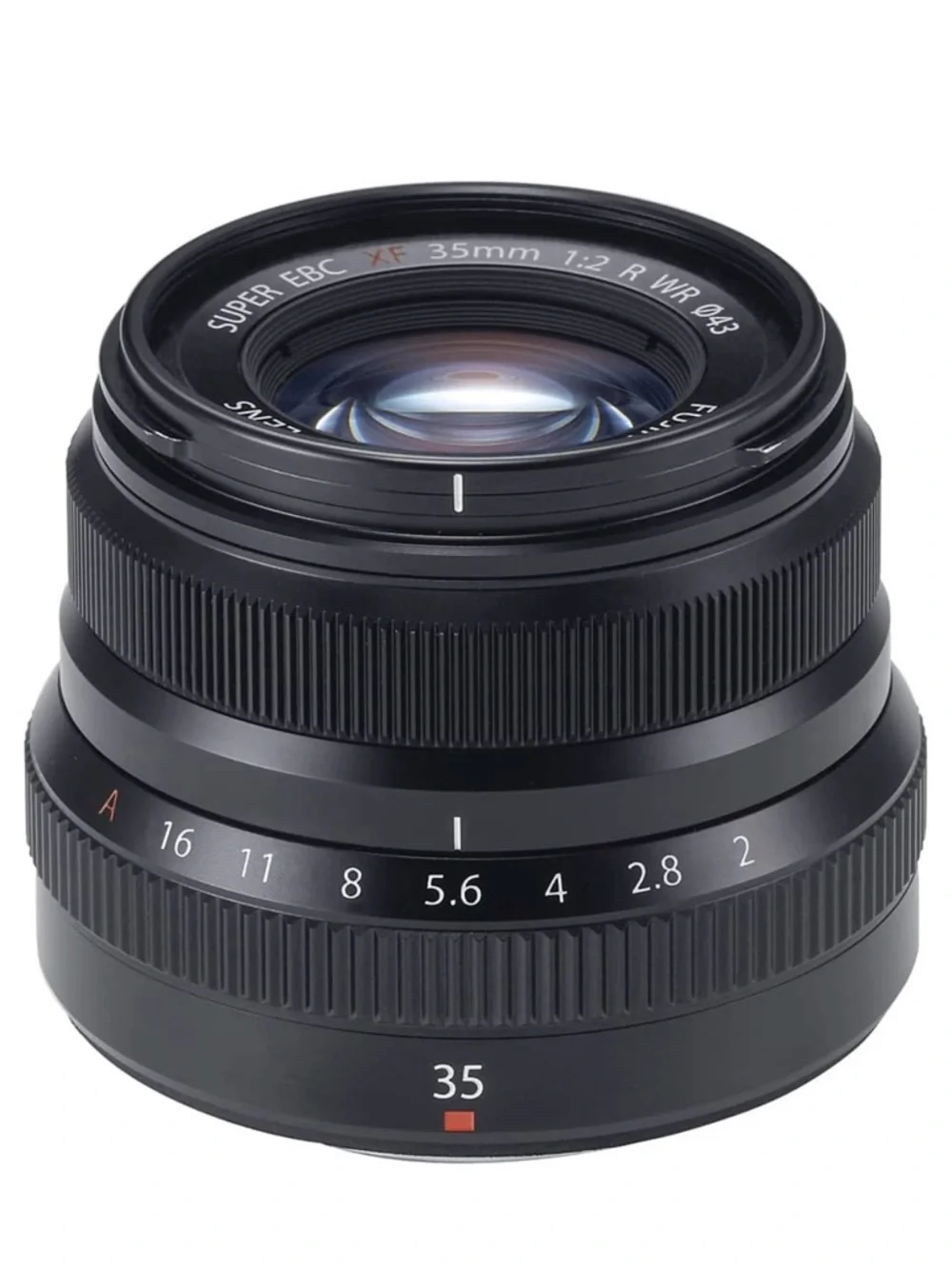 Fujifilm XF 35mm f/2 R WR Prime Lens - Black